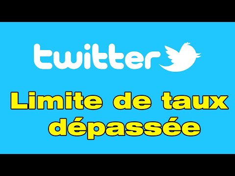 twitter bug, impossible de récupérer les tweets pour le moment , twitter limite