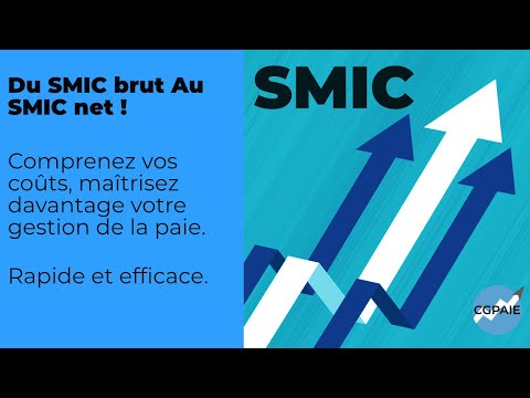 Du SMIC brut Au SMIC net ! Comprendre vos coûts. [à jour de mai 2023] #salaire #paie #smic