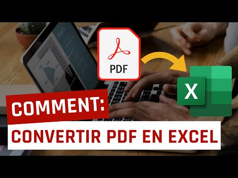 Comment convertir un PDF en Excel