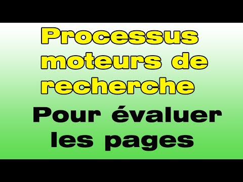 Comment s’appelle le processus qu’utilisent les moteurs de recherche pour évaluer mots des pages