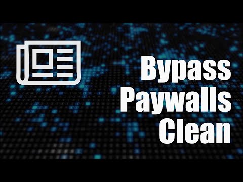 Accéder aux articles de presse payant sans rien débourser (Bypass Paywalls Clean)