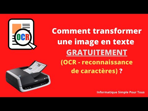 Comment transformer une image en texte gratuitement OCR ?