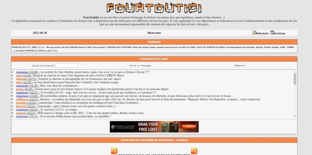 Fourtoutici : le site pour télécharger vos livres & ebooks gratuitement