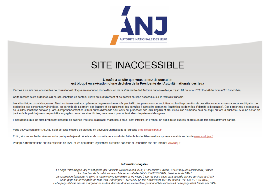 Impossible d'accéder à Stake sans VPN en France