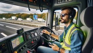 Repos hebdomadaire et week-end d'un conducteur routier
