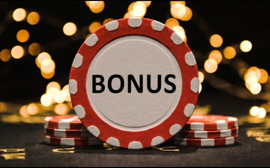 jeton de casino avec le mot bonus 