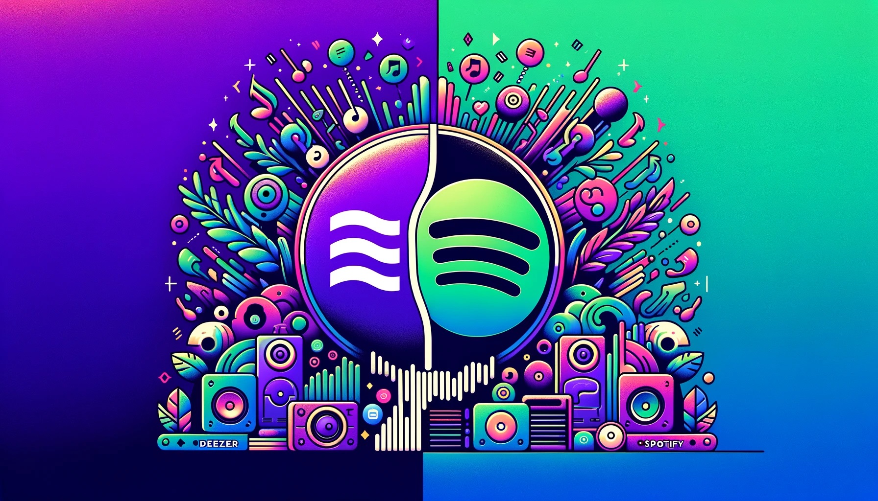Que choisir entre Deezer et Spotify ?
