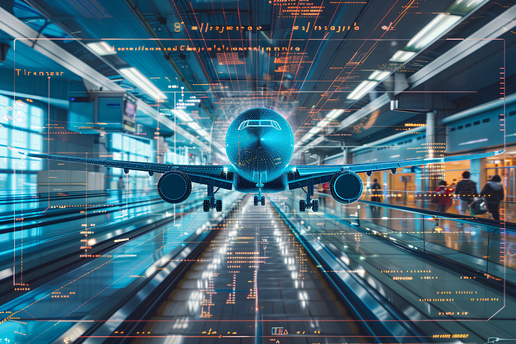 La transformation numérique des compagnies aériennes et des aéroports