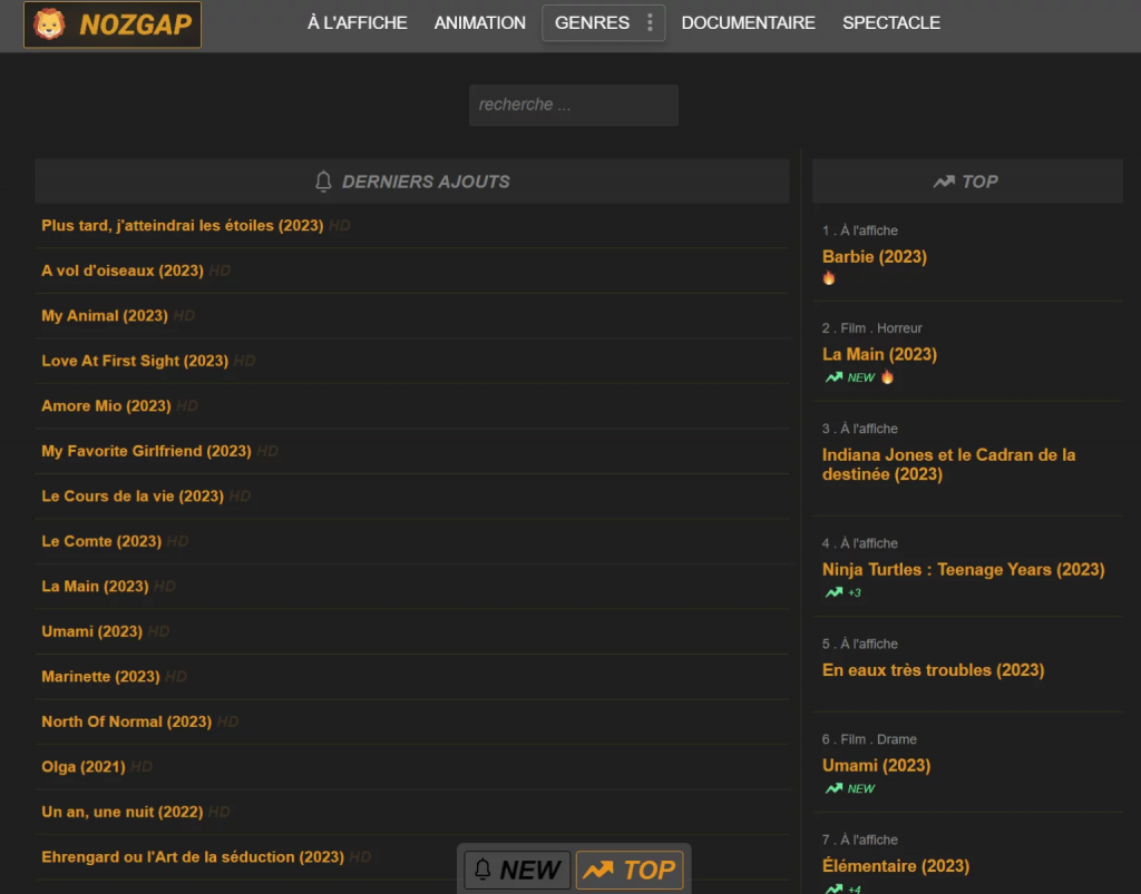 Nozgap : voici la nouvelle adresse à jour en 2025