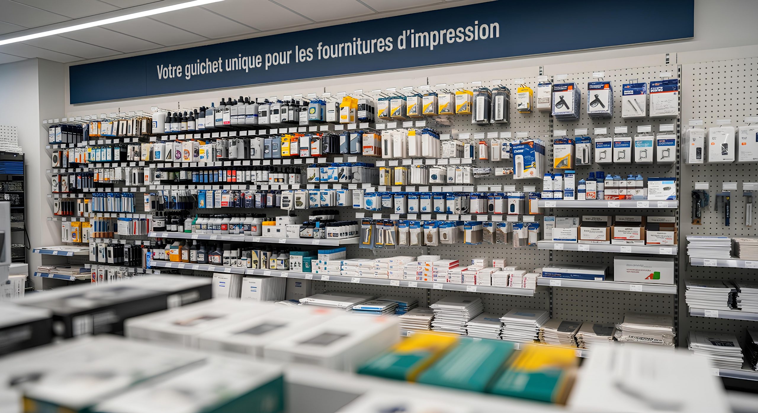 Votre guichet unique pour les fournitures d’impression
