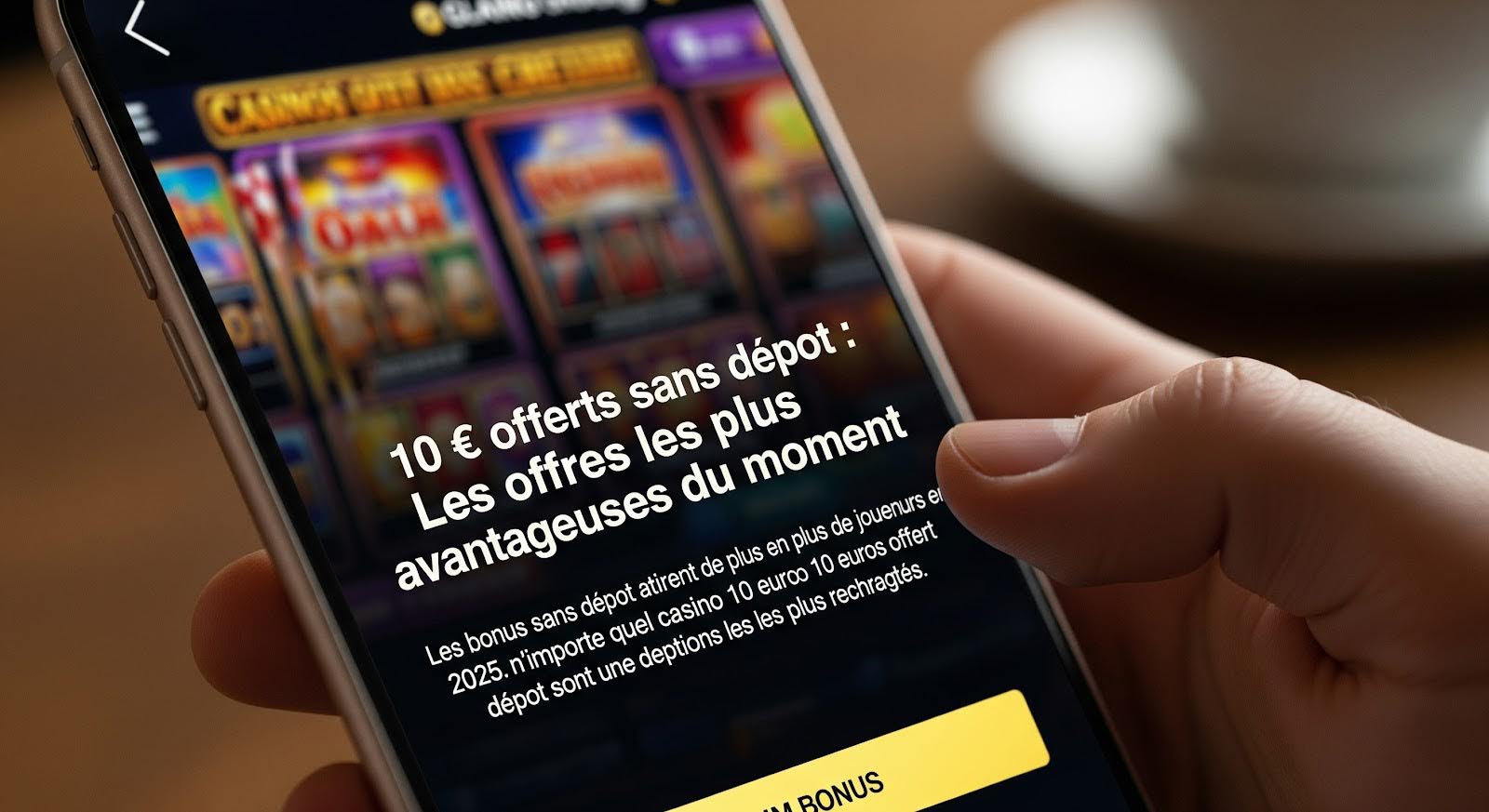 10 € offerts sans dépôt : les offres les plus avantageuses du moment