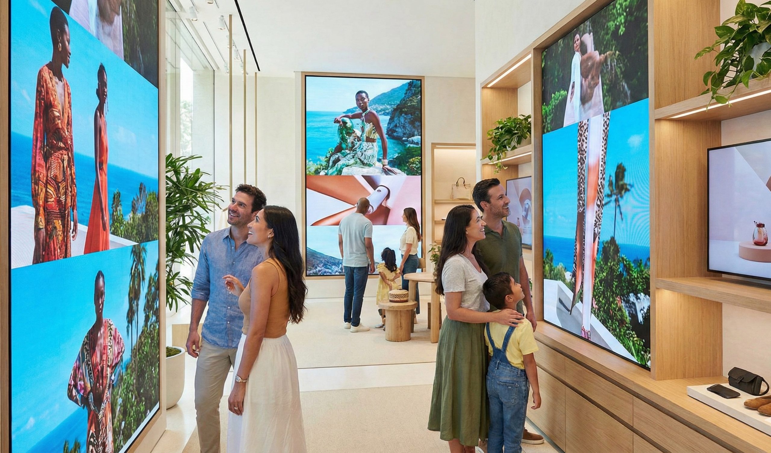 Écrans publicitaires magasin expérience client | Guide