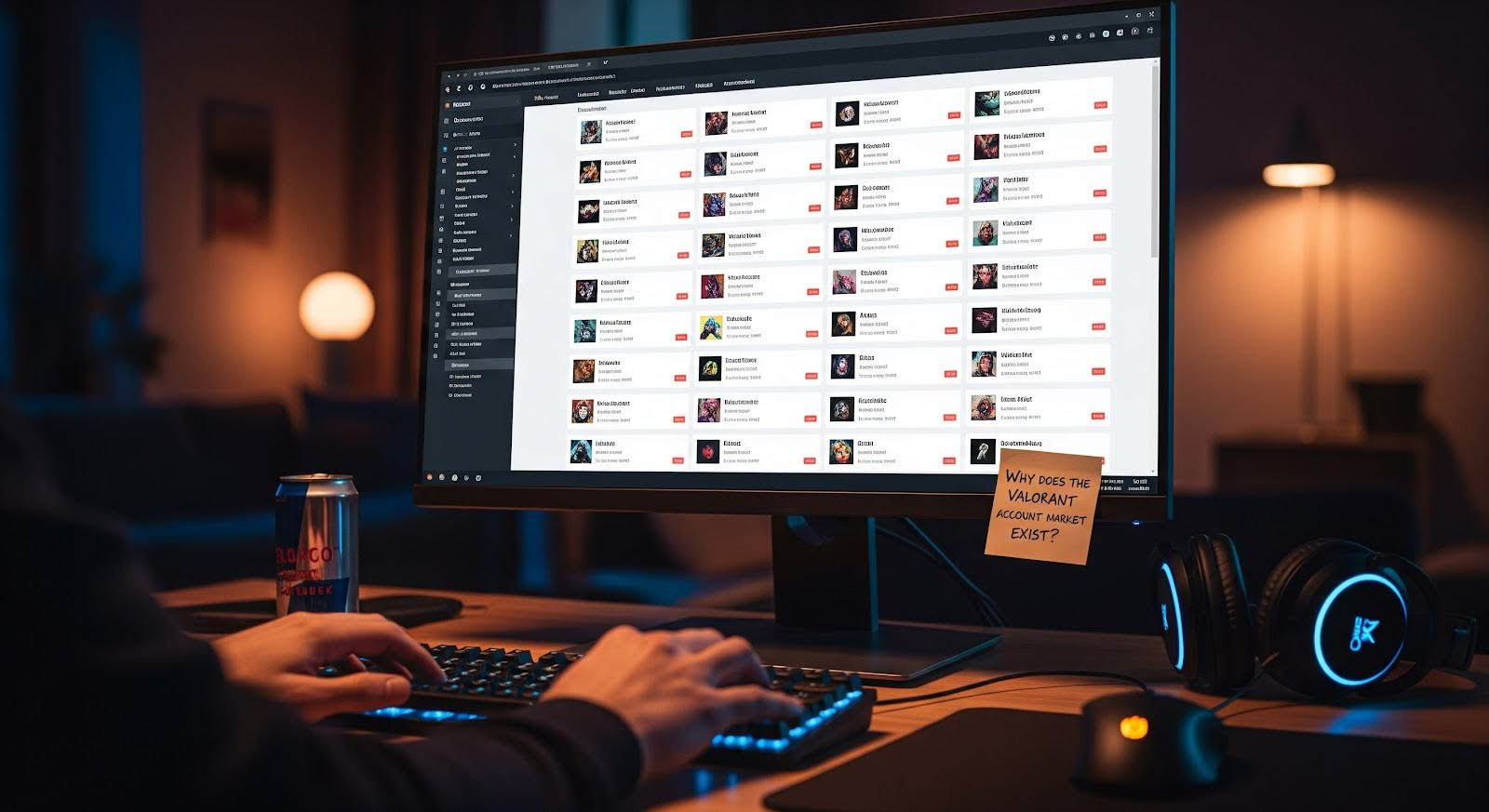 Pourquoi le marché des comptes Valorant existe vraiment et ce qu’il révèle sur la culture du jeu en ligne