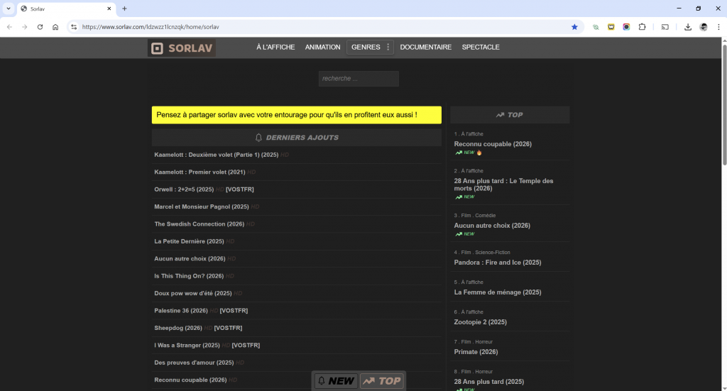 Sorlav : voici la nouvelle adresse à jour en 2026