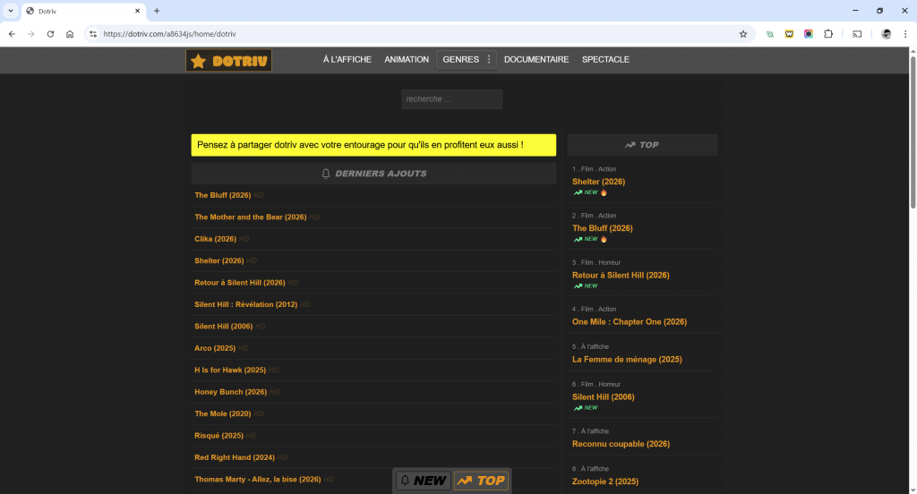 Dotriv : voici la nouvelle adresse à jour en 2026