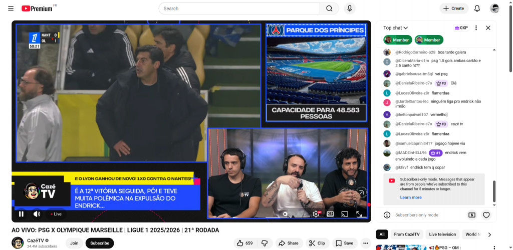 Grâce au VPN, vous pouvez regarder le match PSG OM gratuitement et légalement !