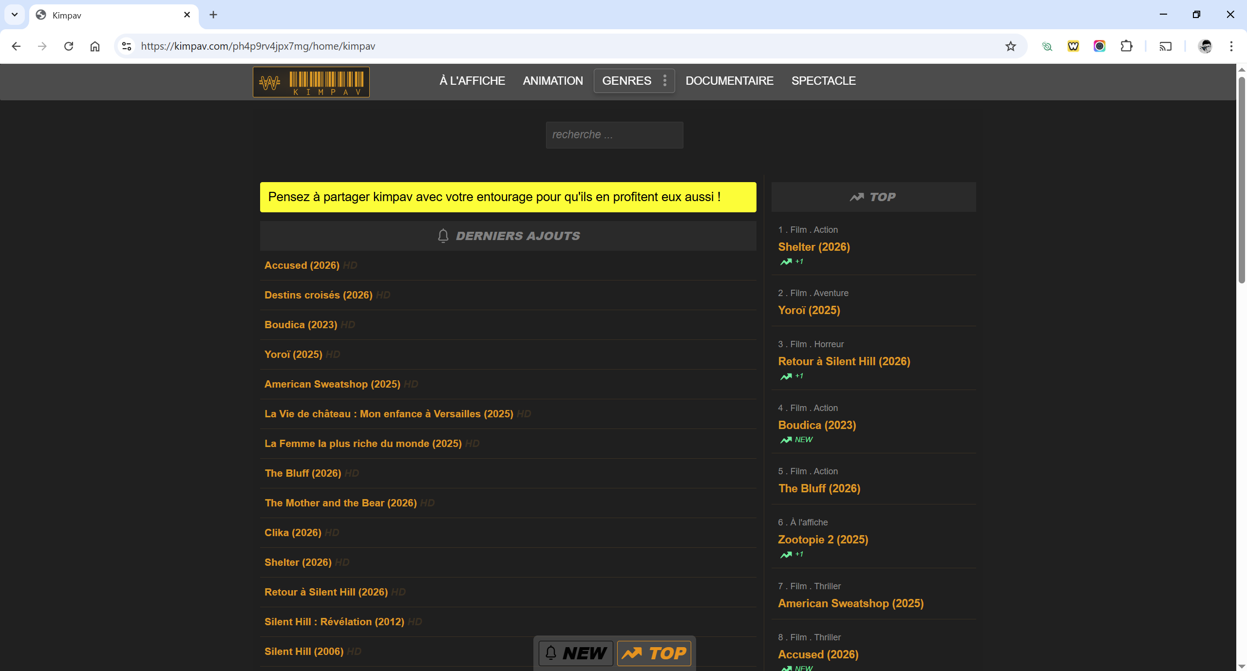 Kimpav : voici la nouvelle adresse à jour en 2026