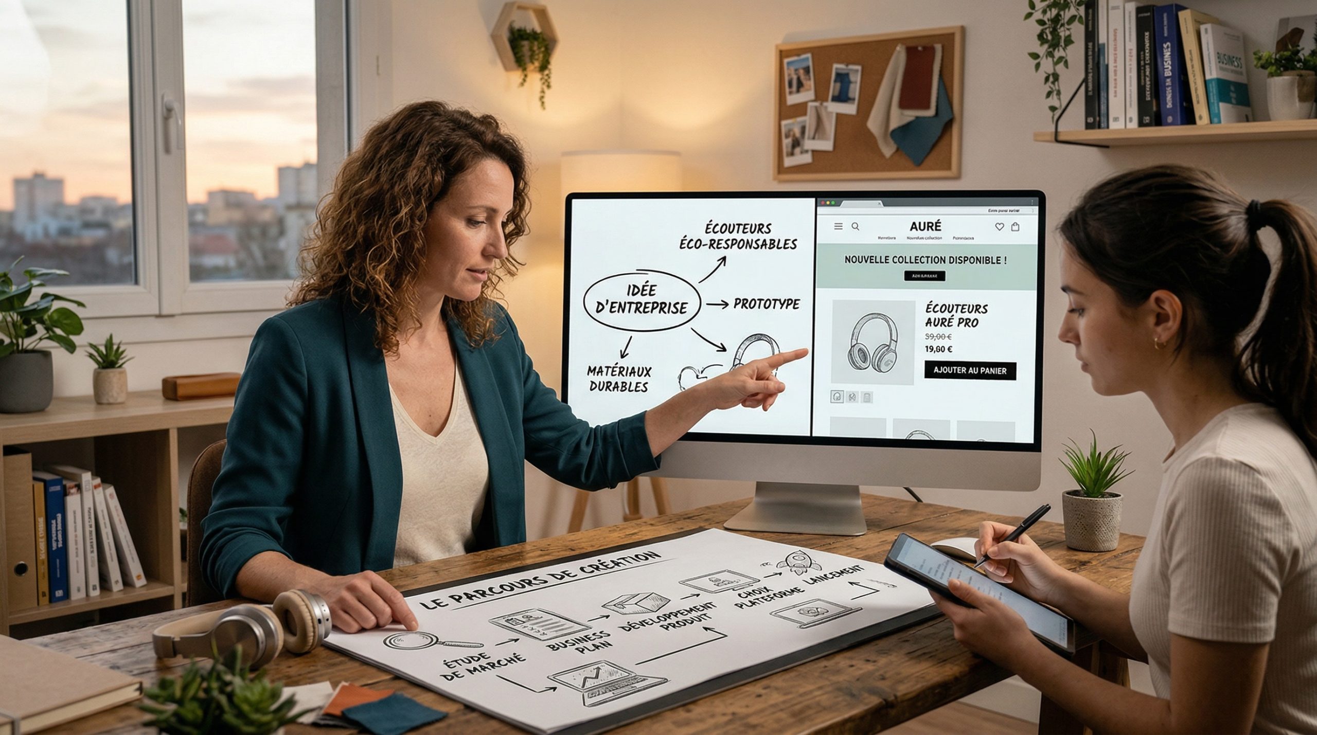 Comment transformer une idée d'entreprise en boutique en ligne