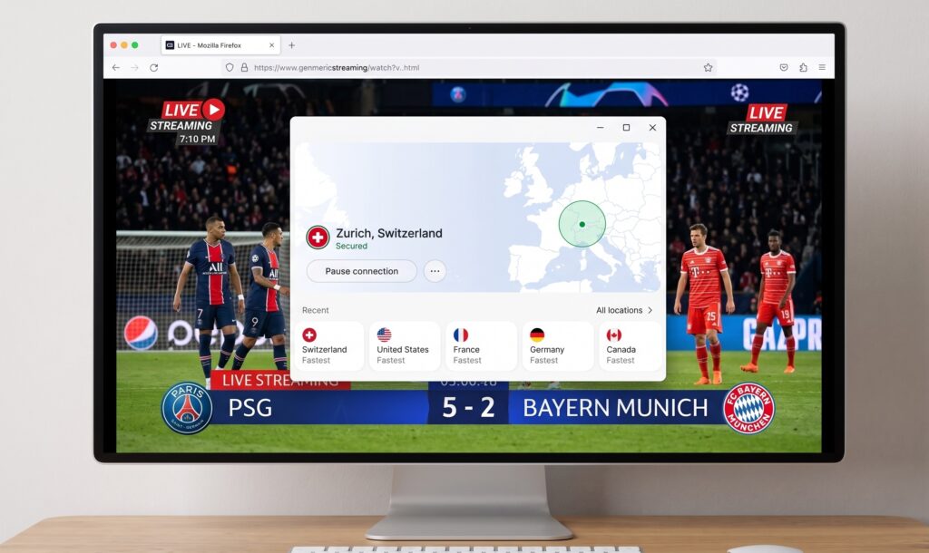 Tutoriel rapide : Comment regarder Bayern - PSG sur RTL Club ou RTS ?
