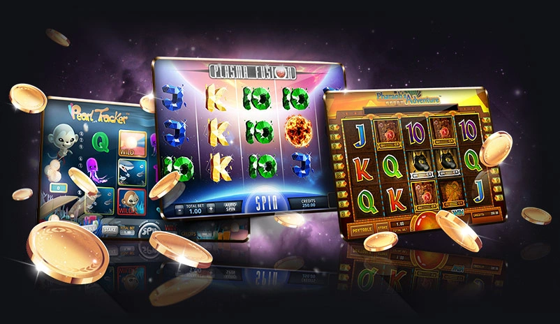 Machines à sous, notamment les slots « Plasma Fusion » et « Book of Ra™ Deluxe »