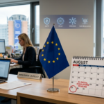 Illustration de l'AI Act et de la régulation de l'intelligence artificielle en Europe