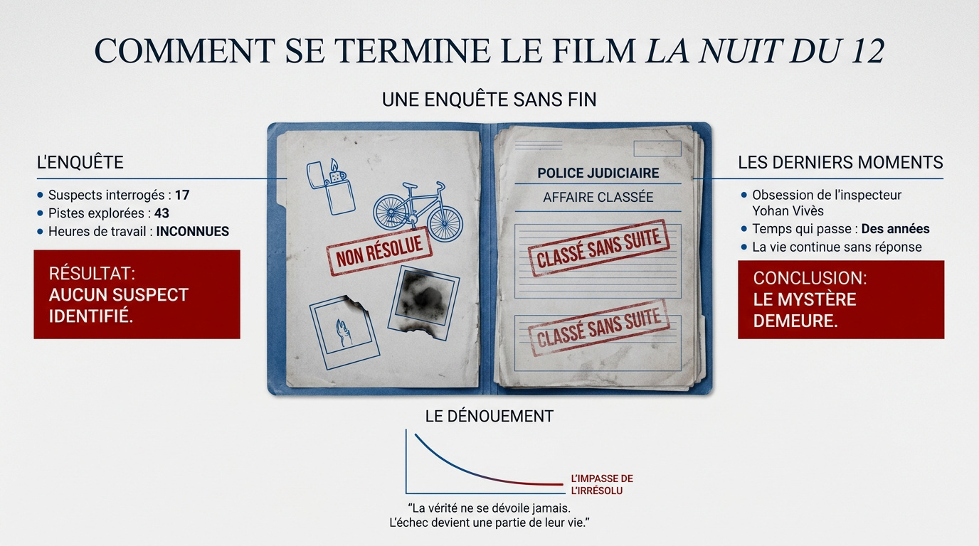 Yohan Vivès observant le dossier de l'enquête sur le meurtre de Clara