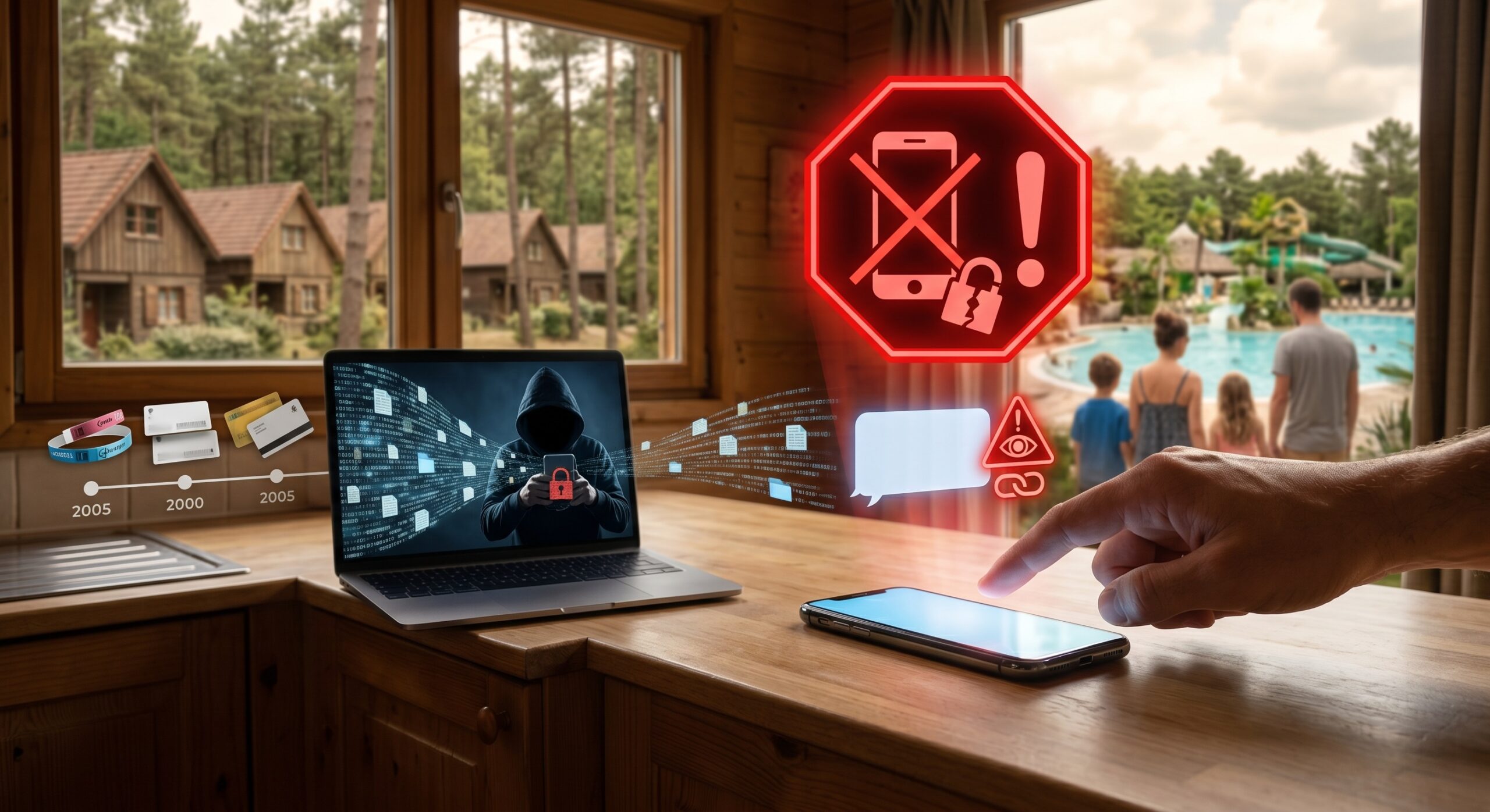 Piratage Center Parcs : vous y avez séjourné depuis 2005 ? Faites très attention à ce SMS
