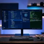Application GitHub Copilot sur bureau : espace de travail développeur avec sessions agents IA parallèles et interface de gestion