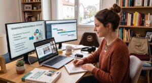 Comment réussir sa reconversion professionnelle dans les ressources humaines grâce à la formation en ligne ?