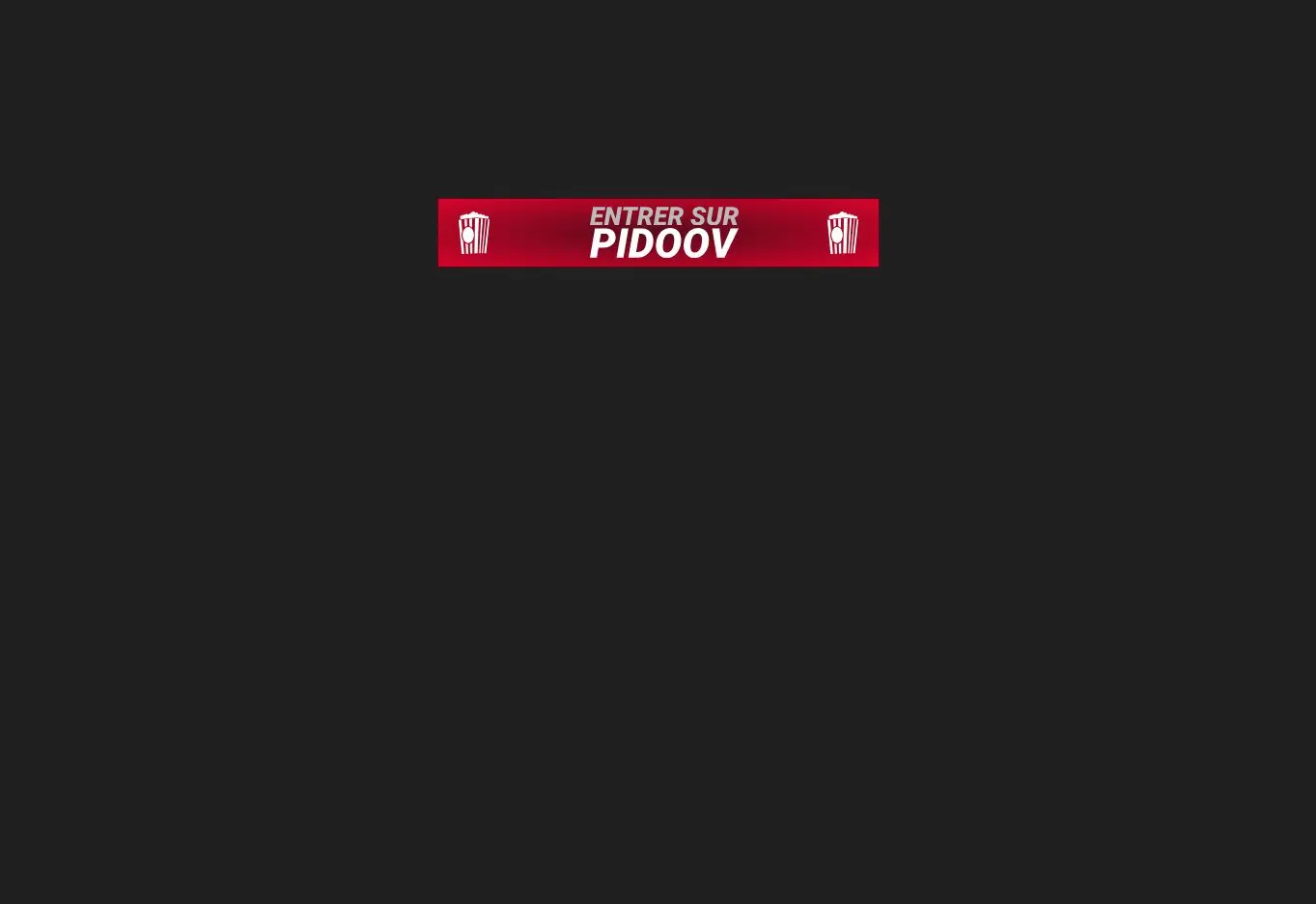 Capture de la page d’entrée Pidoov observée le 22 juillet 2026