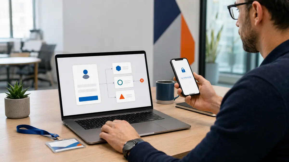 Consultant comparant plusieurs méthodes de connexion après une erreur d’authentification ChatGPT.