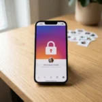Comment voir les abonnés d'un compte Instagram privé en 2026 ? Cadenas Instagram sur smartphone symbolisant un compte privé