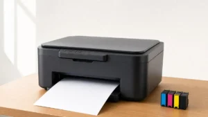 Imprimante multifonction avec cartouches pour comparer le coût total en PME