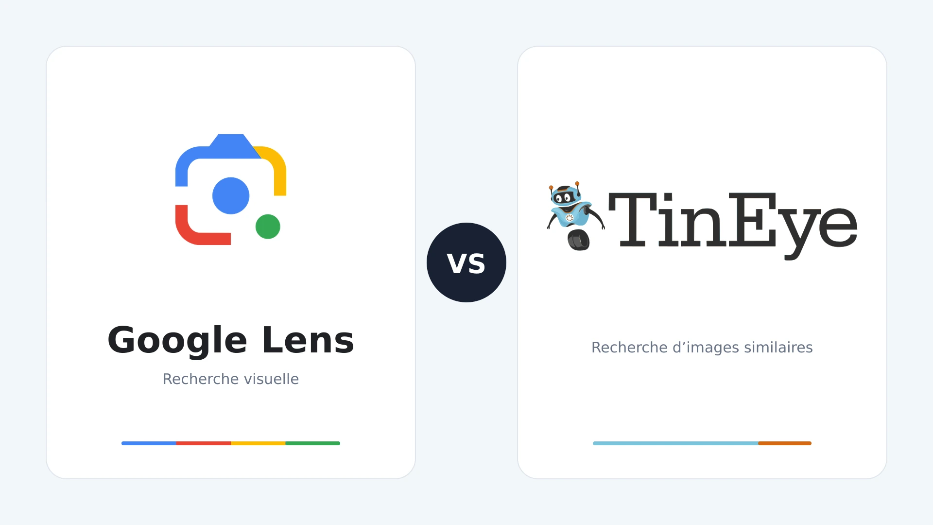 Google Lens ou TinEye : comparaison des outils de recherche d’image inversée