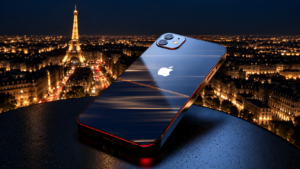 Dos d’un iPhone, illustration du guide sur le partage de connexion